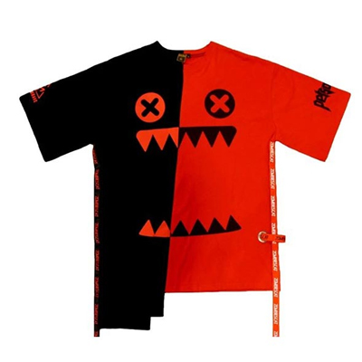 Black × Red Tee